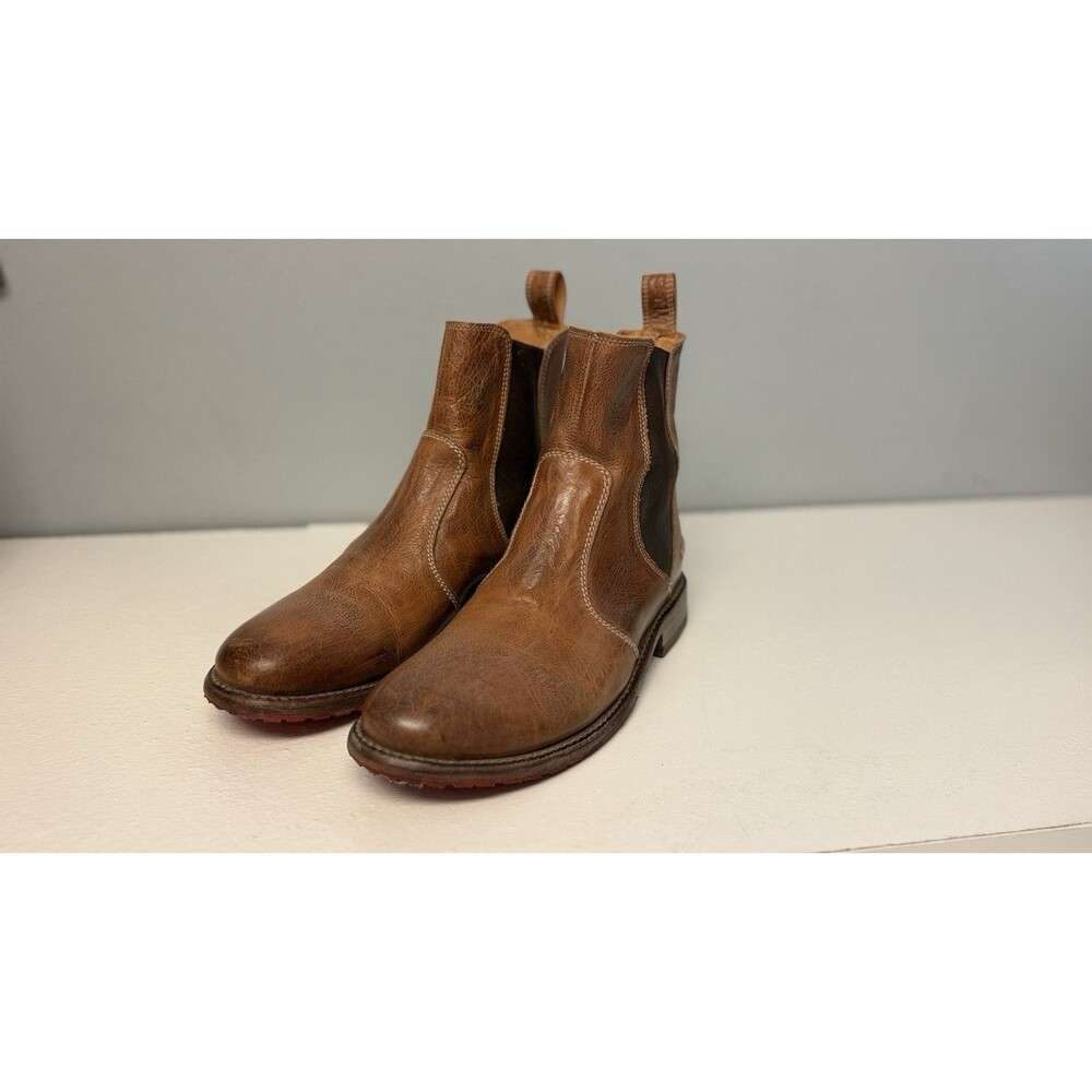 BED|STÜ Brown Leather Chelsea Boots | Size 8 - Picture 2 of 10